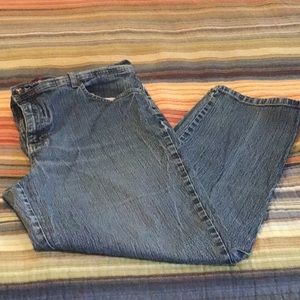 Sz.16W Gloria Vanderbilt Stone Wash 5 pocket Jeans